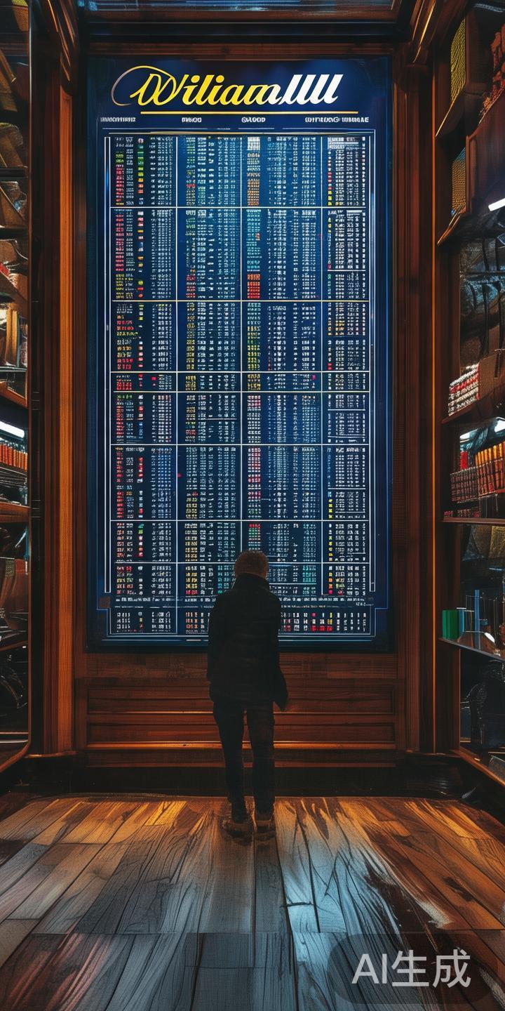 威廉希尔不懂球?揭秘大球背后隐藏的真相与内幕分析玄机 每次比赛前,投注盘的变化都成为球迷和操盘手密切关注